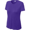 Custom Sport-Tek Womens PosiCharge Competitor Tee. Purple