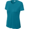 Custom Sport-Tek Womens PosiCharge Competitor Tee. Tropic Blue