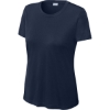 Custom Sport-Tek Womens PosiCharge Competitor Tee. True Navy Blue