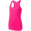 Custom Sport-Tek Womens PosiCharge Competitor Racerback Tank. Neon Pink