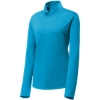 Custom Sport-Tek Womens PosiCharge Competitor 1/4-Zip Pullover. Atomic Blue