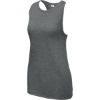 Custom Sport-Tek Womens PosiCharge Tri-Blend Wicking Tank. Dark Grey Hthr