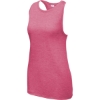 Custom Sport-Tek Womens PosiCharge Tri-Blend Wicking Tank. Pink Raspberry Heather