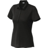 Custom Sport-Tek Womens PosiCharge Strive Polo. Black