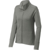 Custom Sport-Tek Womens Sport-Wick Flex Fleece Full-Zip. LtGreyHt