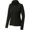 Custom Sport-Tek Womens Sport-Wick Flex Fleece 1/4-Zip. Black