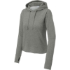 Custom Sport-Tek Womens Sport-Wick Flex Fleece Pullover Hoodie LtGreyHt