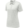 Custom Sport-Tek Womens PosiCharge Electric Heather Polo. Silver Electric
