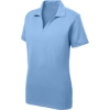 Custom Sport-Tek Womens PosiCharge RacerMesh Polo. Carolina Blue