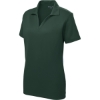Custom Sport-Tek Womens PosiCharge RacerMesh Polo. Dark Forest Green
