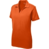 Custom Sport-Tek Womens PosiCharge RacerMesh Polo. Deep Orange