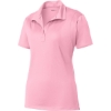 Custom Sport-Tek Womens Micropique Sport-Wick Polo. Light Pink