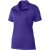Custom Sport-Tek Womens Micropique Sport-Wick Polo. Purple