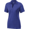 Custom Sport-Tek Womens Heather Contender Polo. Cobalt Blue Heather