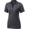 Custom Sport-Tek Womens Heather Contender Polo. Graphite Gray Heather