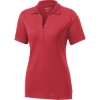 Custom Sport-Tek Womens Heather Contender Polo. Scarlet Red Heather