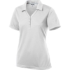 Custom Sport-Tek Womens PosiCharge Micro-Mesh Polo. White