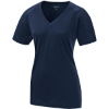 Custom Sport-Tek Womens Ultimate Performance V-Neck. True Navy Blue