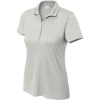 Custom Sport-Tek Womens PosiCharge Re-Compete Polo Silver