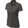 Custom Sport-Tek Womens UV Micropique Polo Graphite Gray