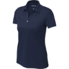 Custom Sport-Tek Womens UV Micropique Polo True Navy Blue