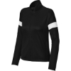 Custom Sport-Tek Womens Travel Full-Zip Jacket Black/White