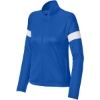 Custom Sport-Tek Womens Travel Full-Zip Jacket True Royal Blue/White