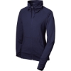 Custom Sport-Tek Womens Sport-Wick Stretch Full-Zip Jacket. True Navy Blue