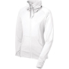 Custom Sport-Tek Womens Sport-Wick Stretch Full-Zip Jacket. White