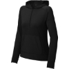 Custom Sport-Tek Womens Sport-Wick Stretch 1/2-Zip Hoodie Black