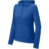 Custom Sport-Tek Womens Sport-Wick Stretch 1/2-Zip Hoodie True Royal Blue