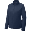 Custom Sport-Tek Womens Teknical Hybrid Jacket True Navy Blue