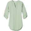 Custom Port Authority Womens 3/4-Sleeve Tunic Blouse. Misty Sage Green