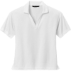 Custom Mercer+Mettle Womens Stretch Jersey Polo White