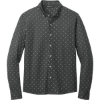 Custom Mercer+Mettle Stretch Jersey Long Sleeve Shirt Anchor Gray Geo Diamond