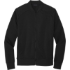 Custom Mercer+Mettle Double-Knit Bomber Deep Black