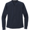 Custom Mercer+Mettle Womens Double-Knit Bomber Night Navy Blue