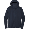 Custom Mercer+Mettle Double-Knit Full-Zip Hoodie Night Navy Blue