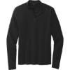 Custom Mercer+Mettle Stretch 1/4-Zip Pullover Deep Black