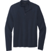 Custom Mercer+Mettle Stretch 1/4-Zip Pullover Night Navy Blue