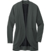 Custom Mercer+Mettle Womens Stretch Open-Front Cardigan AnchorGrey