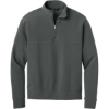 Custom Mercer+Mettle Linear Texture 1/4-Zip StormGrey
