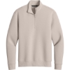 Custom Mercer+Mettle Soft Spacer 1/4-Zip Warm Quartz Beige