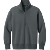 Custom Mercer+Mettle Womens Soft Spacer 1/4-Zip StormGrey