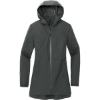 Custom Mercer+Mettle Womens Waterproof Rain Shell AnchorGrey