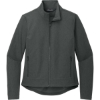 Custom Mercer+Mettle Womens Stretch Soft Shell Jacket Anchor Gray Heather