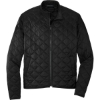 Custom Mercer+Mettle Quilted Full-Zip Jacket Deep Black