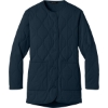 Custom Mercer+Mettle Womens Quilted Liner Jacket Night Navy Blue
