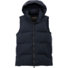 Custom Mercer+Mettle Womens Puffy Vest Night Navy Blue