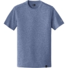 Custom New Era Heritage Blend Crew Tee. Dark Royal Tws
